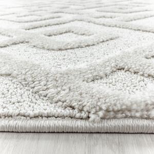 Ayyildiz, Moderní kusový koberec Pisa 4708 Cream | Bílá Typ: 280x370 cm