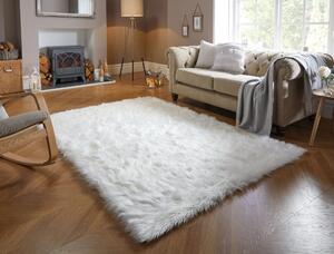 Kusový koberec Faux Fur Sheepskin Ivory 160x230 cm