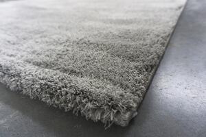 Kusový koberec Microsofty 8301 Light grey 60x100 cm