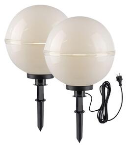 Leuchten Direkt 19324-16-2-SADA 2x Venkovní lampa 1xE27/40W/230V pr. 40 cm IP44
