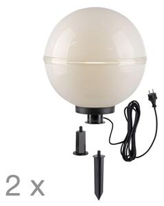Leuchten Direkt 19324-16-2-SADA 2x Venkovní lampa 1xE27/40W/230V pr. 40 cm IP44