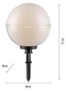 Leuchten Direkt 19324-16-2-SADA 2x Venkovní lampa 1xE27/40W/230V pr. 40 cm IP44