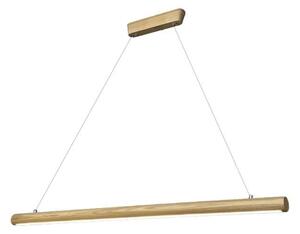 LED Lustr na lanku LED/22W/230V 4000K 120 cm jasan/masiv