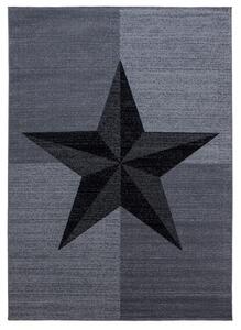 Ayyildiz, Moderní kusový koberec Plus 8002 grey | Šedá Typ: 160x230 cm