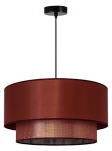 Duolla - Lustr na lanku COPPER SHINY 1xE27/15W/230V pr. 45 cm měděná
