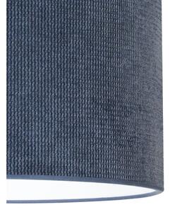 Duolla - Přisazený lustr CORDUROY 1xE27/15W/230V tmavě pr. 40 cm modrá