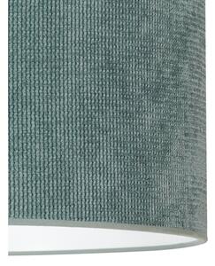 Duolla - Přisazený lustr CORDUROY 1xE27/15W/230V světle pr. 40 cm modrá