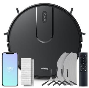 Niceboy Charles i4 Plus Black Robotický vysavač