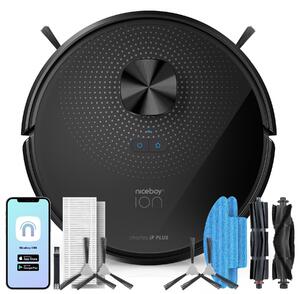 Niceboy Charles i9 Plus Black Robotický vysavač