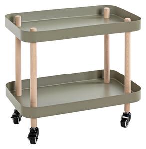 SERVÍROVACÍ VOZÍK, zelená, přírodní barvy, barvy buku, 50/30/47 cm XXXL, Online Only