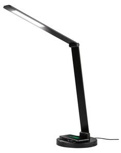 LIVARNO home Stolní stmívatelná LED lampa s indukčním nabíjením (černá) (100359278002)