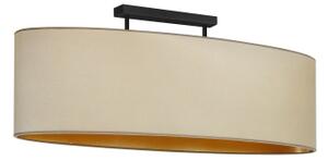 Duolla - Přisazený lustr OVAL VEGAN 2xE27/15W/230V béžová