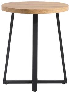 ODKLÁDACÍ STOLEK, černá, dub artisan Xora - Online Only konferenční stolky, Online Only