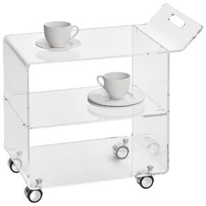 SERVÍROVACÍ VOZÍK, čiré, 63/59/38 cm XXXL, Online Only