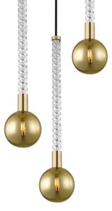Zuma Line P0583-03B-2GHF - Lustr na lanku MIDA 3xG9/6W/230V mosaz