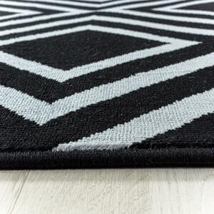 Kusový koberec Costa 3525 black 80x150 cm