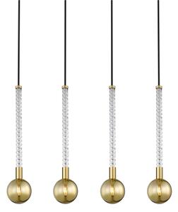 Zuma Line P0583-04A-2GHF - Lustr na lanku MIDA 4xG9/6W/230V mosaz