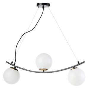 ONLI - Lustr na lanku TRIO 3xE14/6W/230V černá