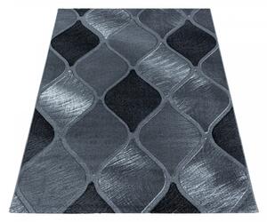 Kusový koberec Costa 3530 black 80x150 cm