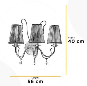 ONLI - Nástěnné svítidlo DELIA 3xE14/6W/230V