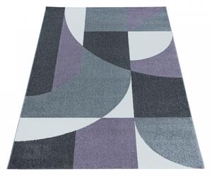 Kusový koberec Efor 3711 violet 80x250 cm