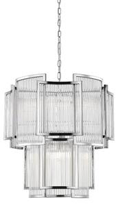 Zuma Line P0528-08A-F4AC - Lustr na řetězu SERGIO 8xE14/60W/230V chrom
