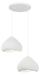 Brilagi - Lustr na lanku WABI SABI 2xE27/40W/230V pr. 45 cm bílá