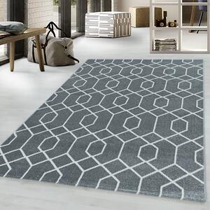 Kusový koberec Efor 3713 grey 80x150 cm