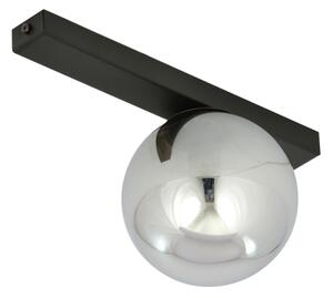 Stropní svítidlo FIT 1xE14/10W/230V černá/šedá