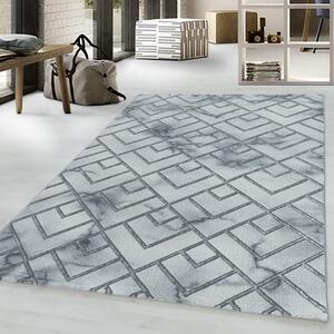 Kusový koberec Naxos 3813 silver 120x170 cm