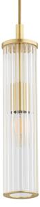 Argon 8489 - Lustr na lanku HAMPTON 1xE14/7W/230V zlatá