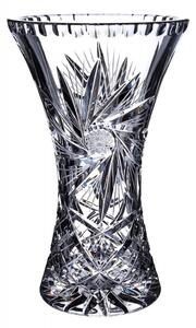 ONTE CRYSTAL Broušená váza (tvar X) 80029, vel. 20,5cm, Větrník