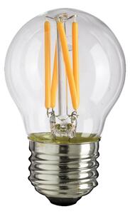 BERGE LED žárovka - E27 - G45 - 4W - 340Lm - filament - teplá bílá