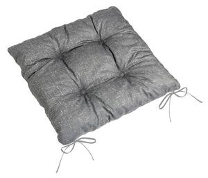 Bellatex Sedák LADA prošívaný 40x40 cm Šedá,Bílá