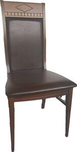 Stima Dřevěná židle RAFFAELLO tmavě hnědá/puertorico marrone