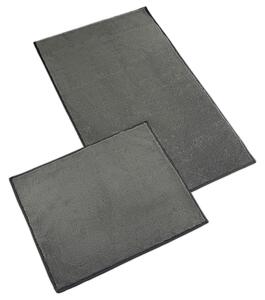 Bellatex koupelnové předložky BANYGOLD bez výkroje sada 60x100, 60x50 cm Tmavě šedá