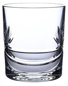ONTE CRYSTAL Broušené sklenice na whisky 330ml, Mašle
