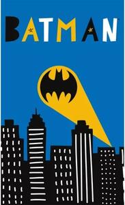 Carbotex Dětský froté ručník Batman Gotham City 30x50 cm