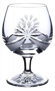 Onte Crystal Bohemia Crystal ručně broušený set na brandy a whisky Mašle 1+2
