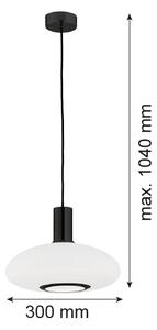 Argon 8565 - Lustr na lanku SAGUNTO PLUS 1xE27/15W/230V pr. 30 cm
