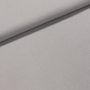 Žebrovaný bavlněný úplet 6222 3000 světlý šedý, š.120cm (látka v metráži)