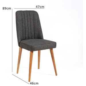 Jídelní židle Nidupo 4 (borovice atlantická + antracit). 1093069