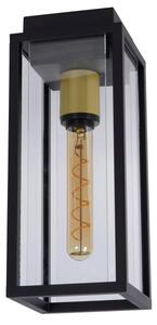 Lucide 27105/01/30- Venkovní nástěnné svítidlo LAURENS 1xE27/15W/230V IP54 černá