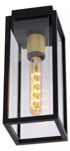 Lucide 27105/01/30- Venkovní nástěnné svítidlo LAURENS 1xE27/15W/230V IP54 černá