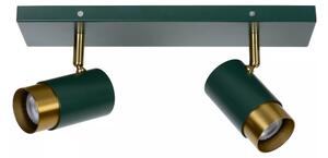 Lucide 35913/02/33 - Bodové svítidlo FLORIS 2xGU10/40W/230V zelená