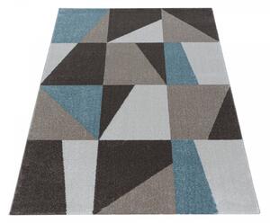 Kusový koberec Efor 3716 blue 80x250 cm
