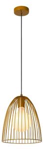 Lucide 74417/01/44 - Lustr na lanku MACARONS 1xE27/40W/230V pr. 24,5 cm žlutá