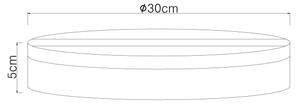 Globo 12387-24W - LED Stropní svítidlo MATTHEW LED/18W/230V bílá