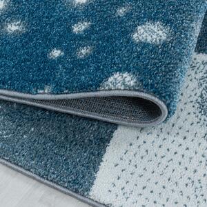 Dětský kusový koberec Funny 2110 blue 160x230 cm
