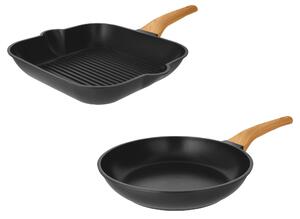 Silvercrest® Grilovací pánev / Pánev z hliníkové litiny, Ø 28 cm (100404740)